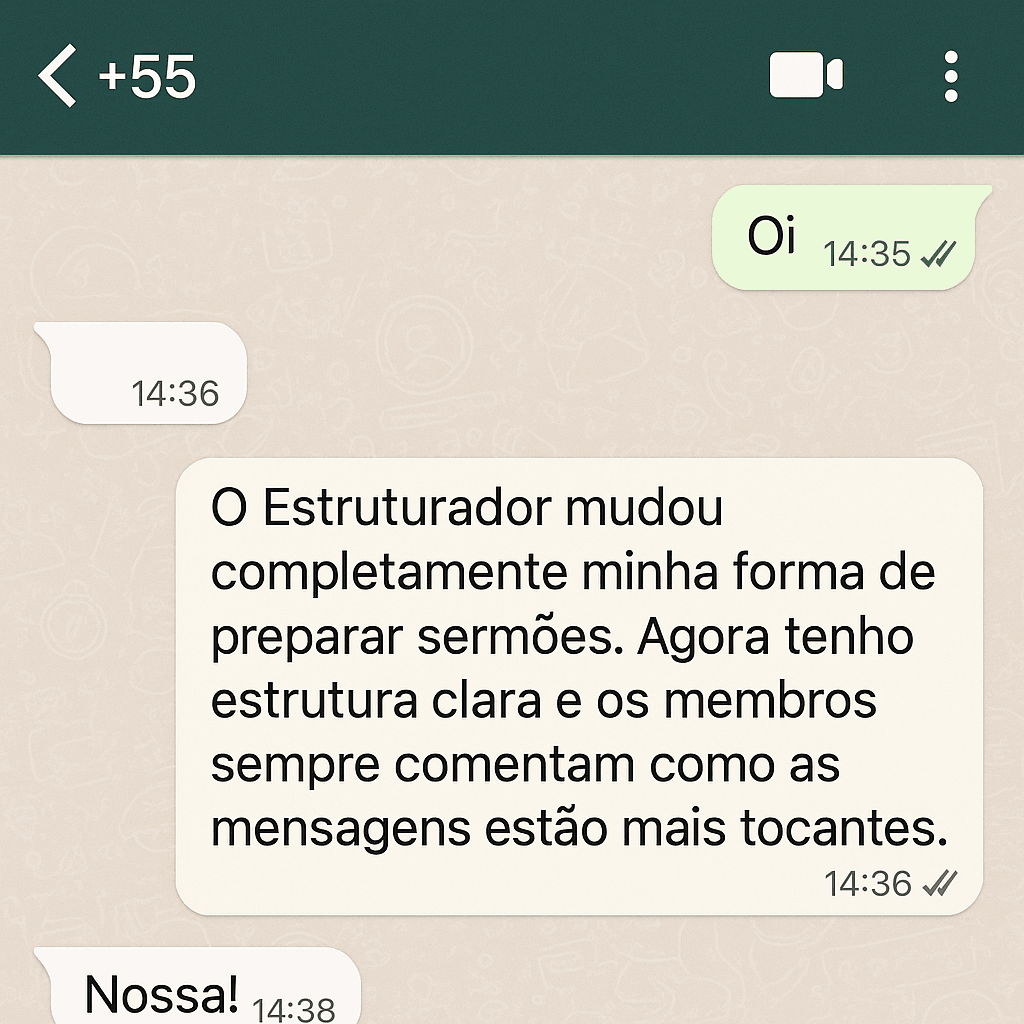 Depoimento Pastora Ana Carolina